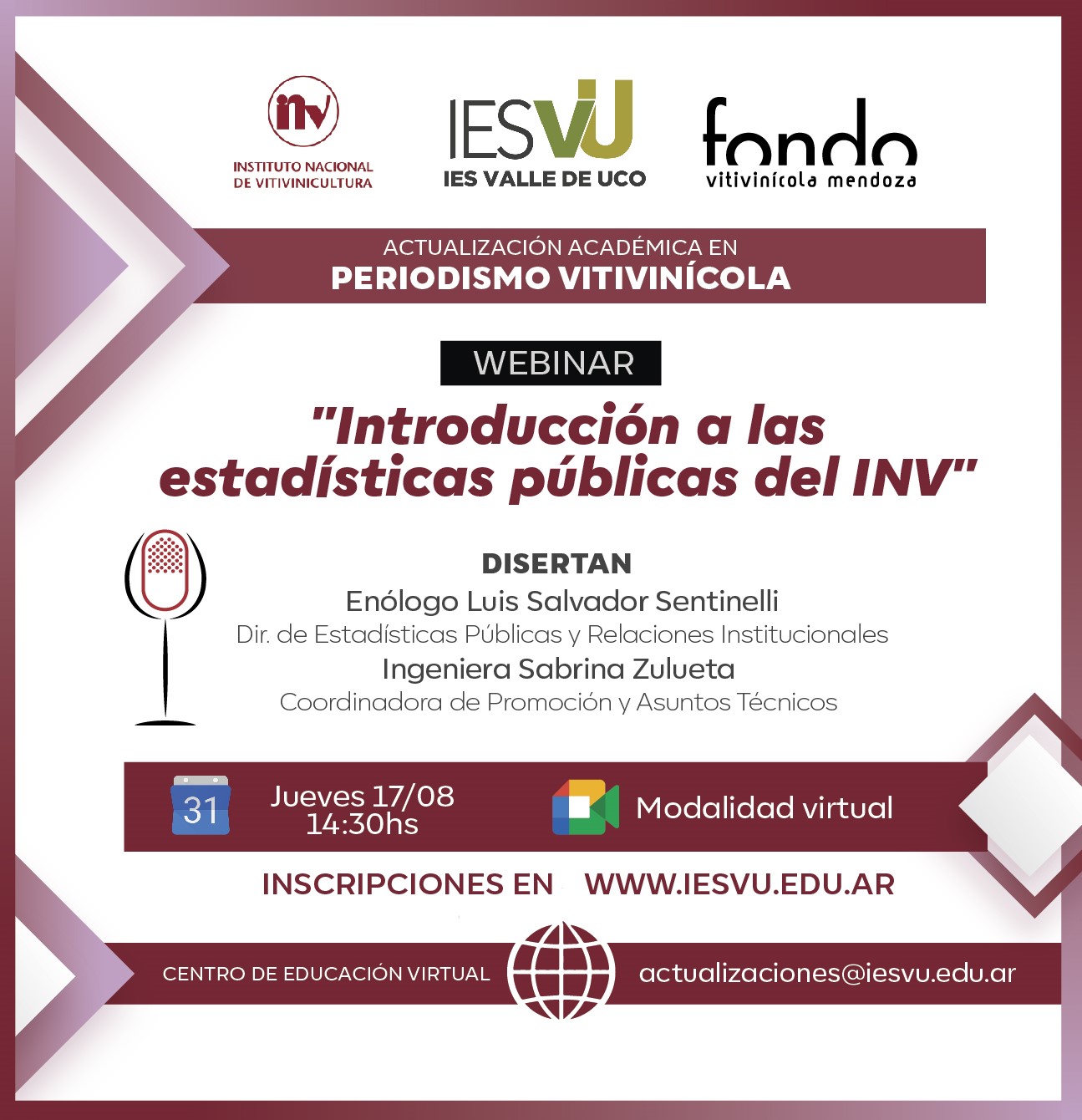 Iesvu Webinar Introducci N A Las Estad Sticas P Blicas Del Inv